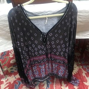 Free People blouse size L